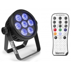 Reflektor PAR LED PRO RGBA UV 7x 14W BeamZ BAC500